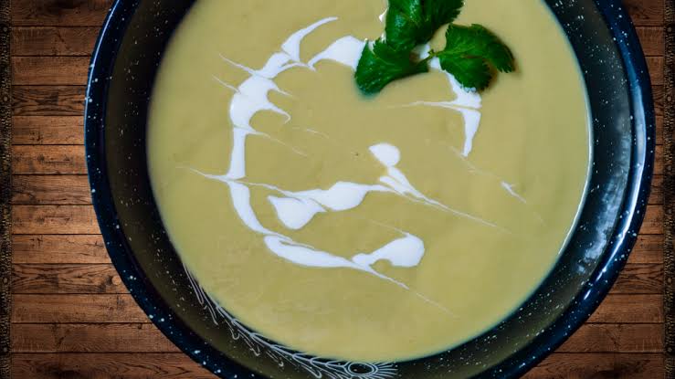 Creamy Poblano Broccoli Soup